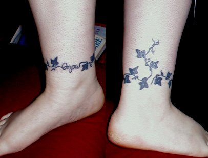 Ankle Star Tattoos